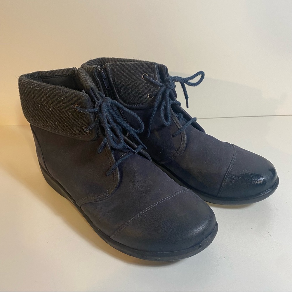Clarks Cloudstepper Sillian Frey Ankle Boots Womens Size 10M